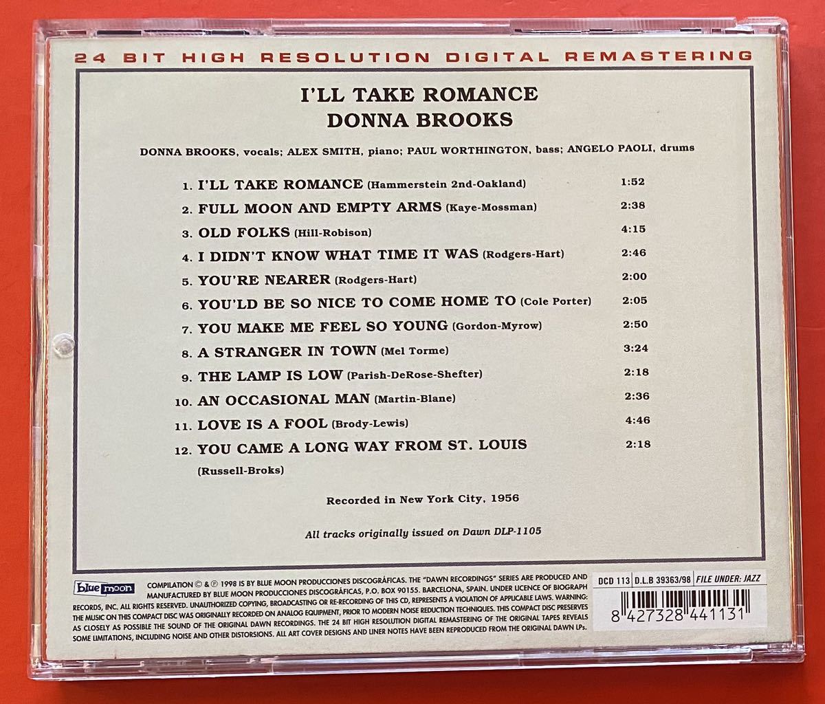 [CD]Donna Brooks[...I\'ll take romance...] Donna * Brooks foreign record [07090209]