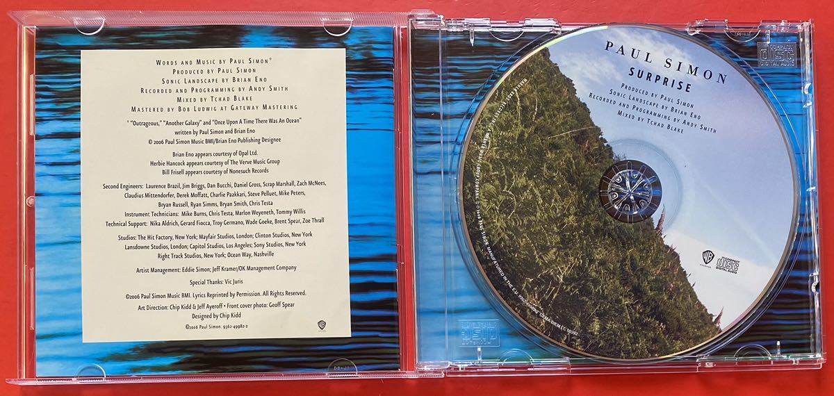 【美品CD】Paul Simon「Surprise」ポール・サイモン 輸入盤 [12180140]_画像3