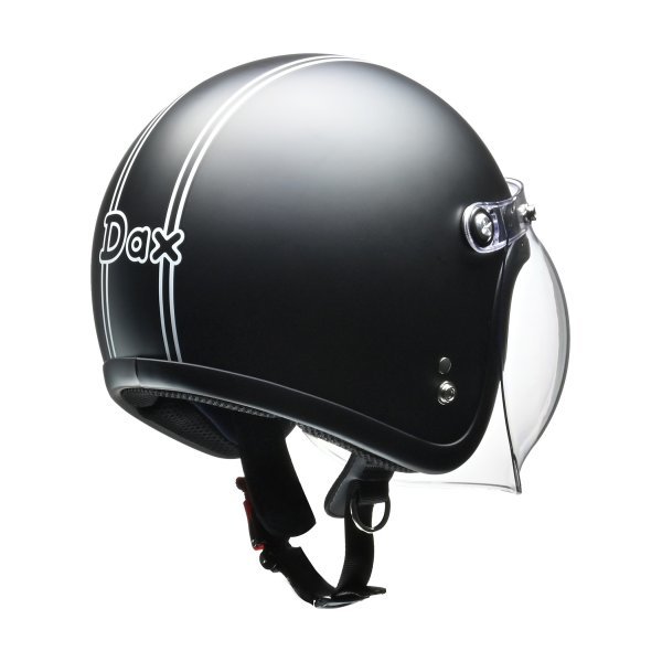 ■Honda DAX125 ダックスヘルメット ブラック/ブラック サイズ：L_画像3
