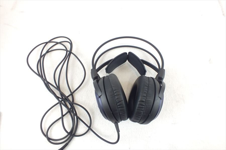 ☆ audio-technica オーディオテクニカ ATH-A900Z ヘッドフォン 取扱説明書有り 元箱付き 中古 現状品 231007A5184_画像2