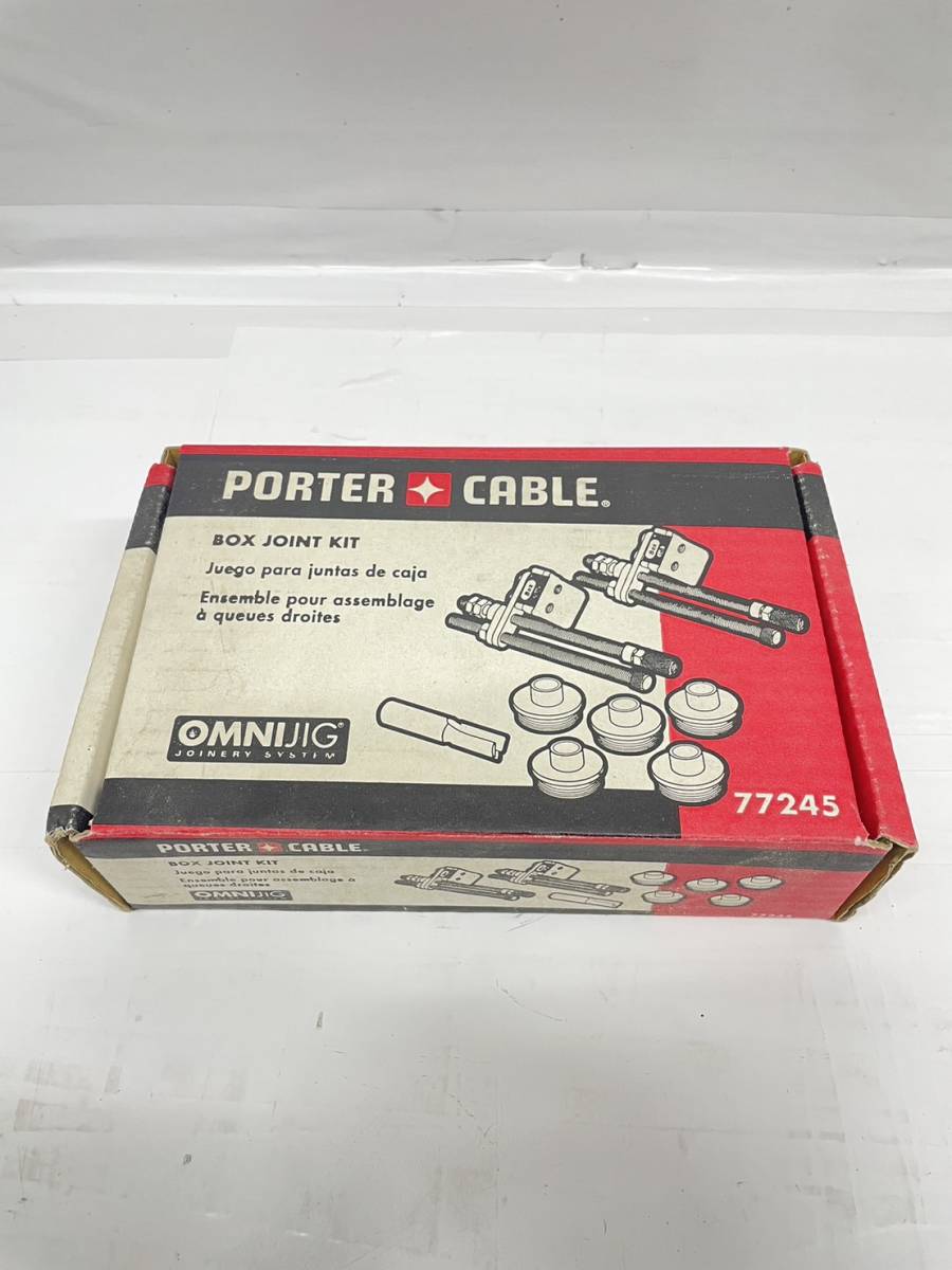 送料無料h55771 PORTER CABLE BOX JOINT KIT 77245 工具 作業 未使用_画像4