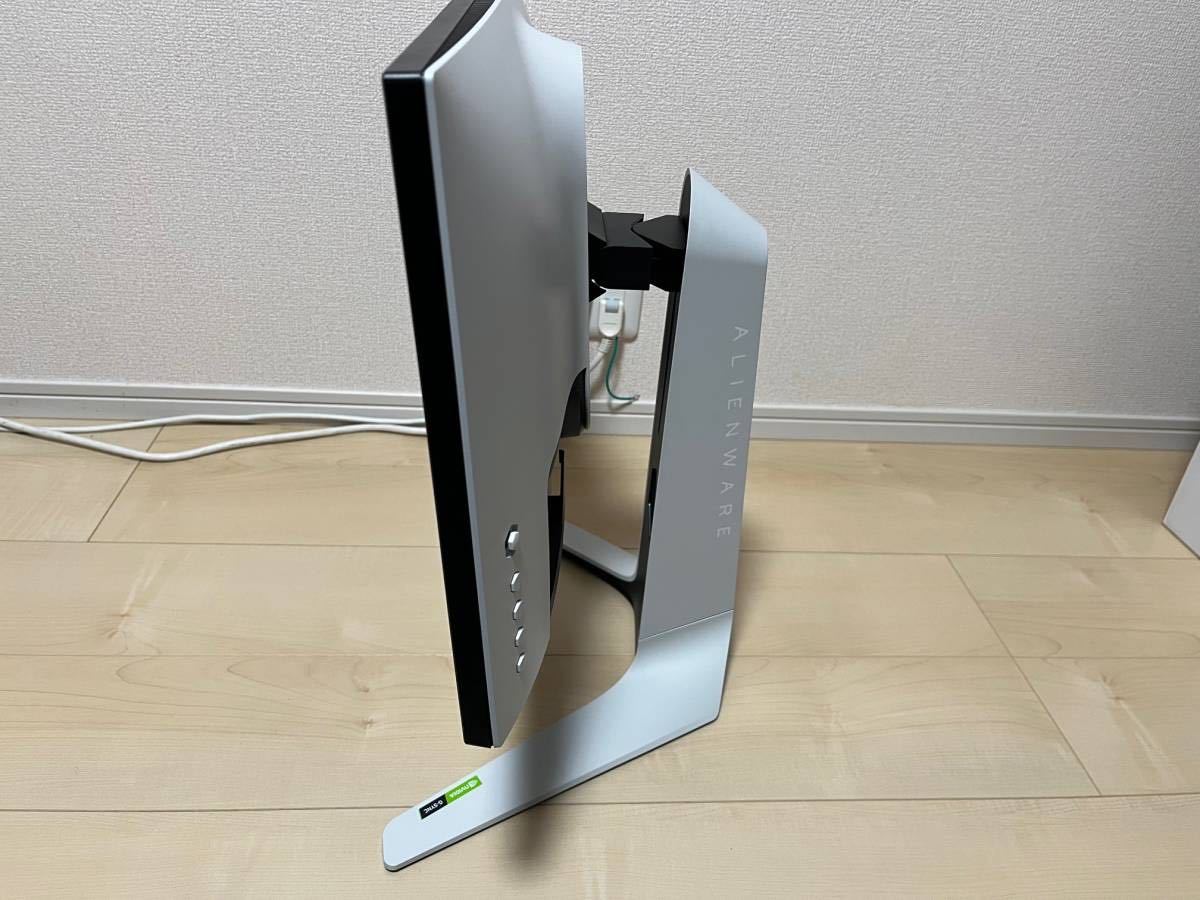 【美品・中古】Dell ALIENWARE AW2521HFL 24.5インチ ゲーミングモニター フルHD/IPS非光沢/1ms/240Hz/NVIDIA G-SYNC Compatible_画像3