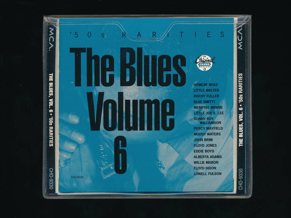 ☆THE BLUES VOLUME 6 - '50s RARITIES☆LITTLE WALTER, SONNY BOY WILLIAMSON, WILLIE MABON...☆1991年輸入盤☆CHESS / MCA CHD-9330☆_画像1