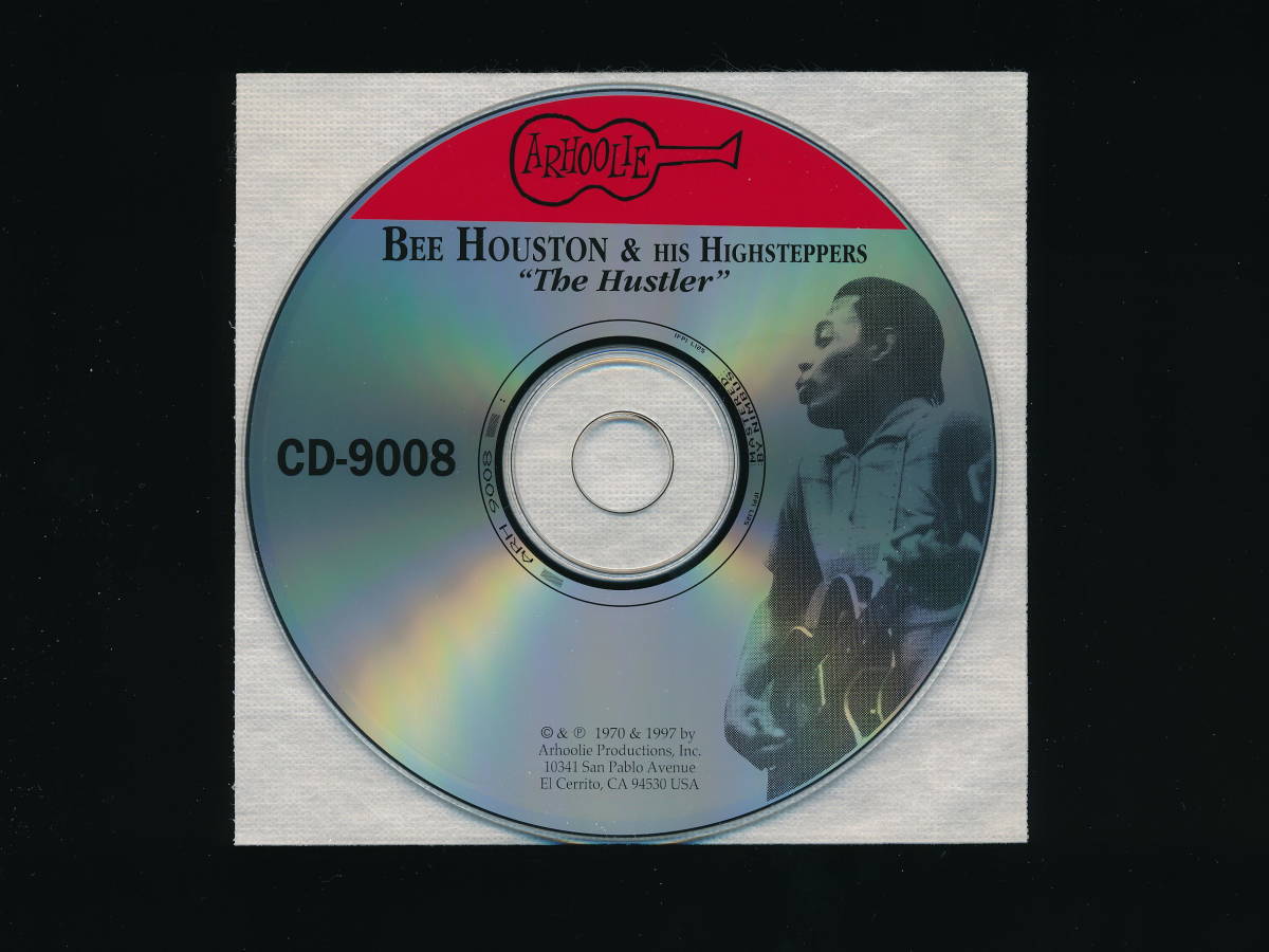 ☆BEE HOUSTON & HIS HIGH STEPPERS☆THE HUSTLER☆1997年輸入盤☆ARHOOLIE CD9008☆with Guest Artist BIG MAMA THORNTON☆_画像3