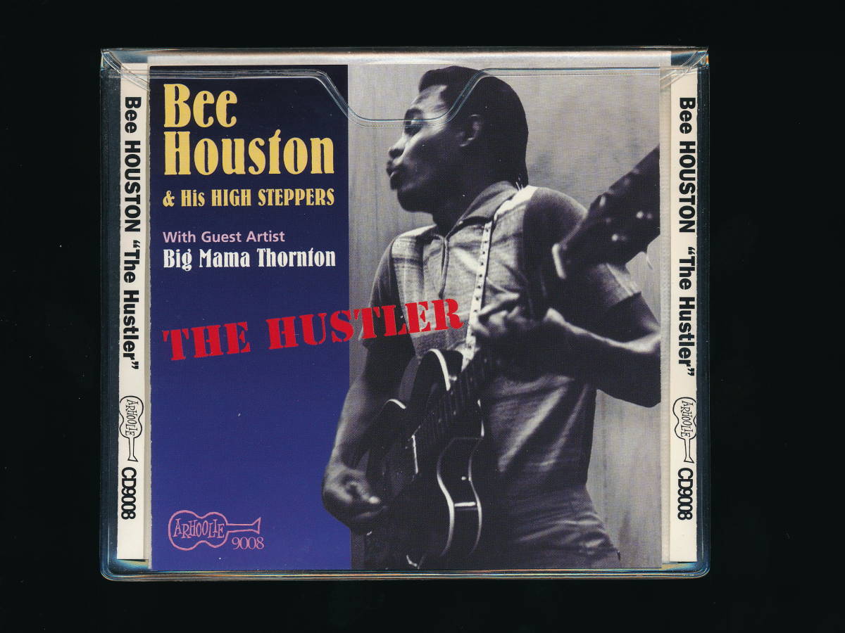 ☆BEE HOUSTON & HIS HIGH STEPPERS☆THE HUSTLER☆1997年輸入盤☆ARHOOLIE CD9008☆with Guest Artist BIG MAMA THORNTON☆_画像1