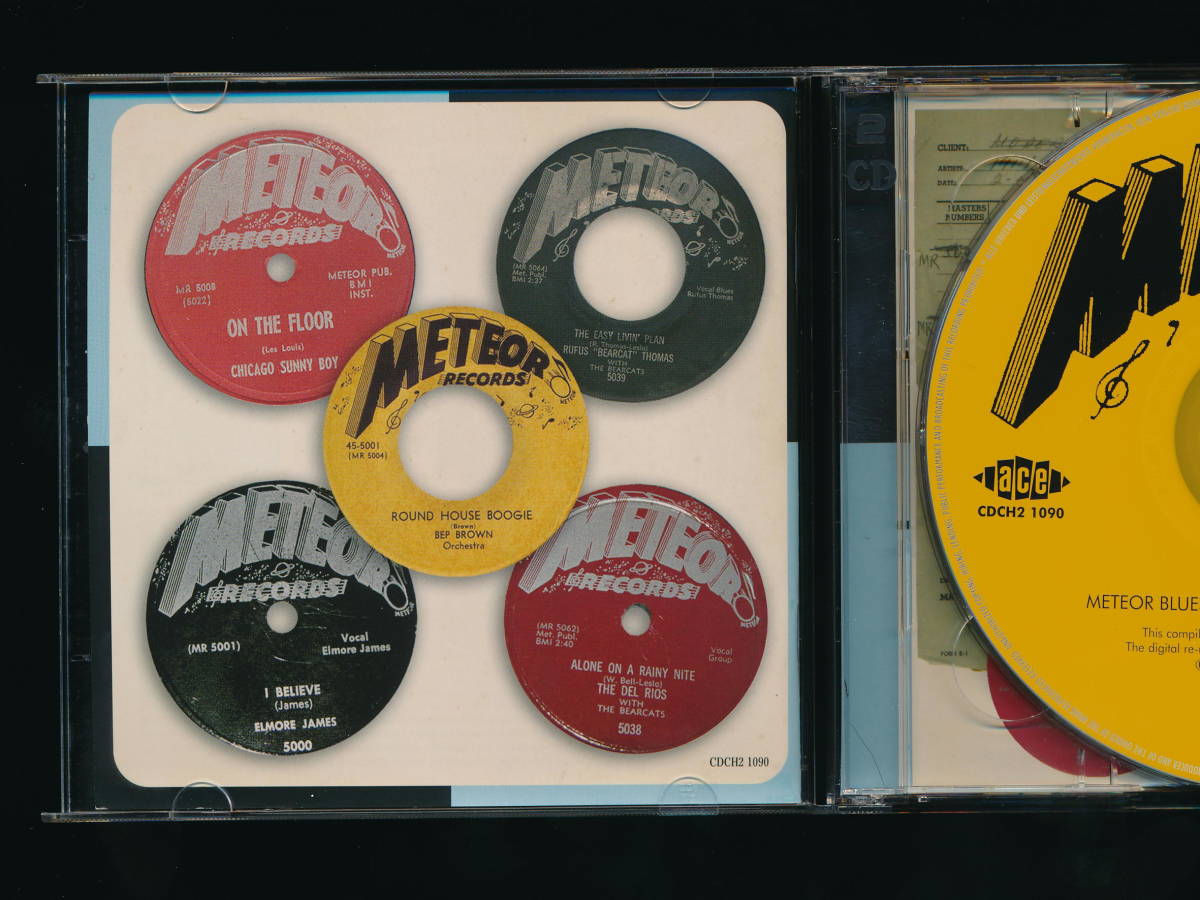 ☆2CD☆THE COMPLETE METEOR BLUES, R&B AND GOSPEL RECORDINGS☆2006年輸入盤☆ACE RECORDS CDCH2 1090☆_画像3