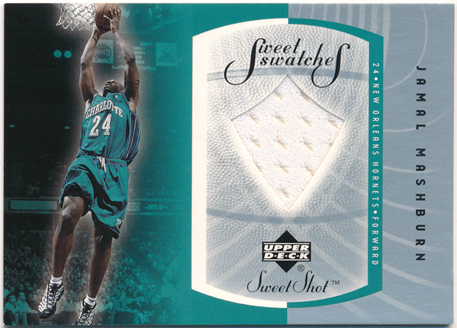 Jamal Mashburn NBA 2002-03 Upper Deck Sweet Shot Sweet Swatches Jersey ジャージカード ジャマール・マッシュバーン_画像1