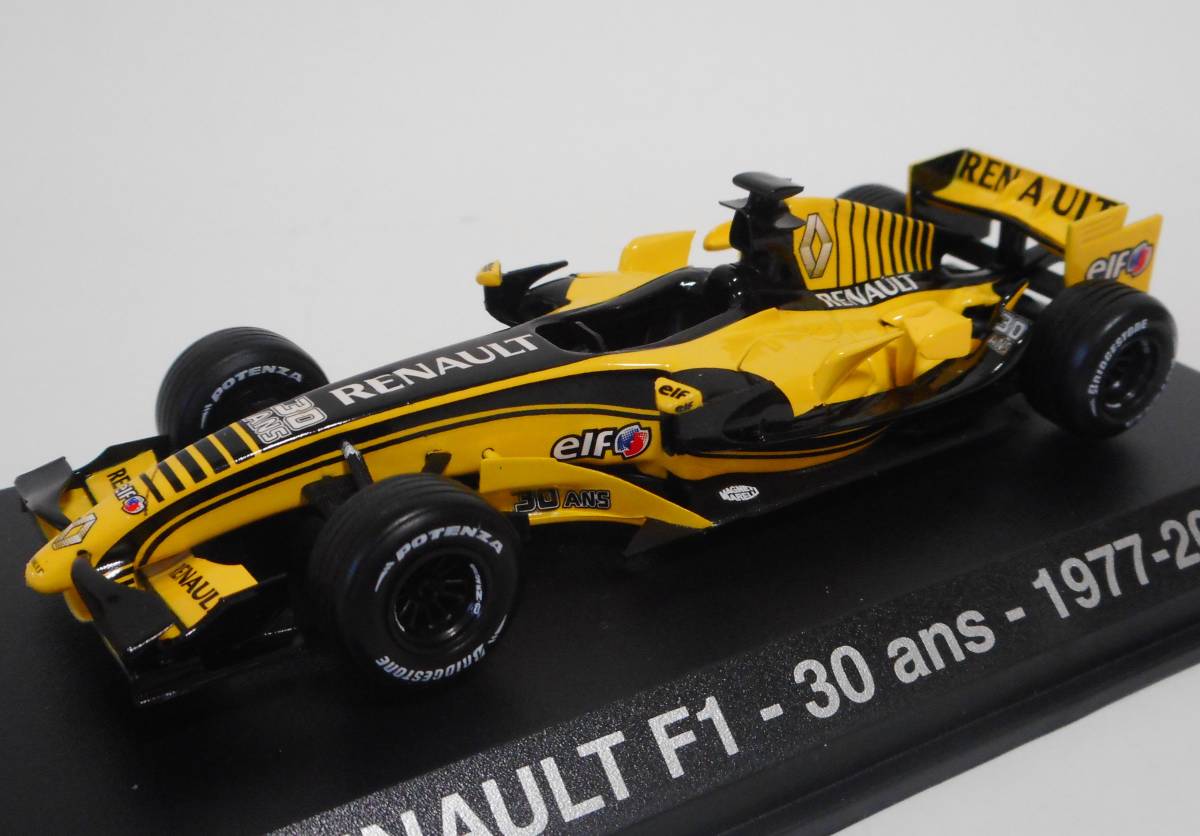 《ルノーF1-30周年記念車》 1/43　ルノーF1　R27 2007 30th アニバーサリー 【NOREV(ノレブ)】Renault_画像1