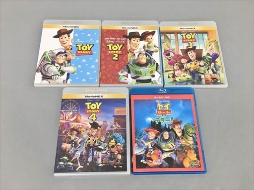 Blu-ray Disney PIXAR トイ・ストーリー シリーズまとめて計5本セット 1-4 トイストーリーオブテラー 2312BKS006