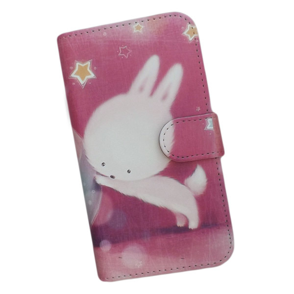Redmi Note 11 Pro 5G　スマホケース 手帳型 プリントケース 動物 ウサギ ボール 星 かわいい_画像1