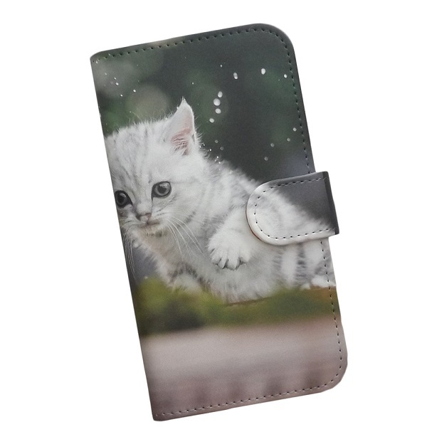 OPPO Reno5 A A101OP　スマホケース 手帳型 プリントケース 猫 ネコ cat 写真_画像1