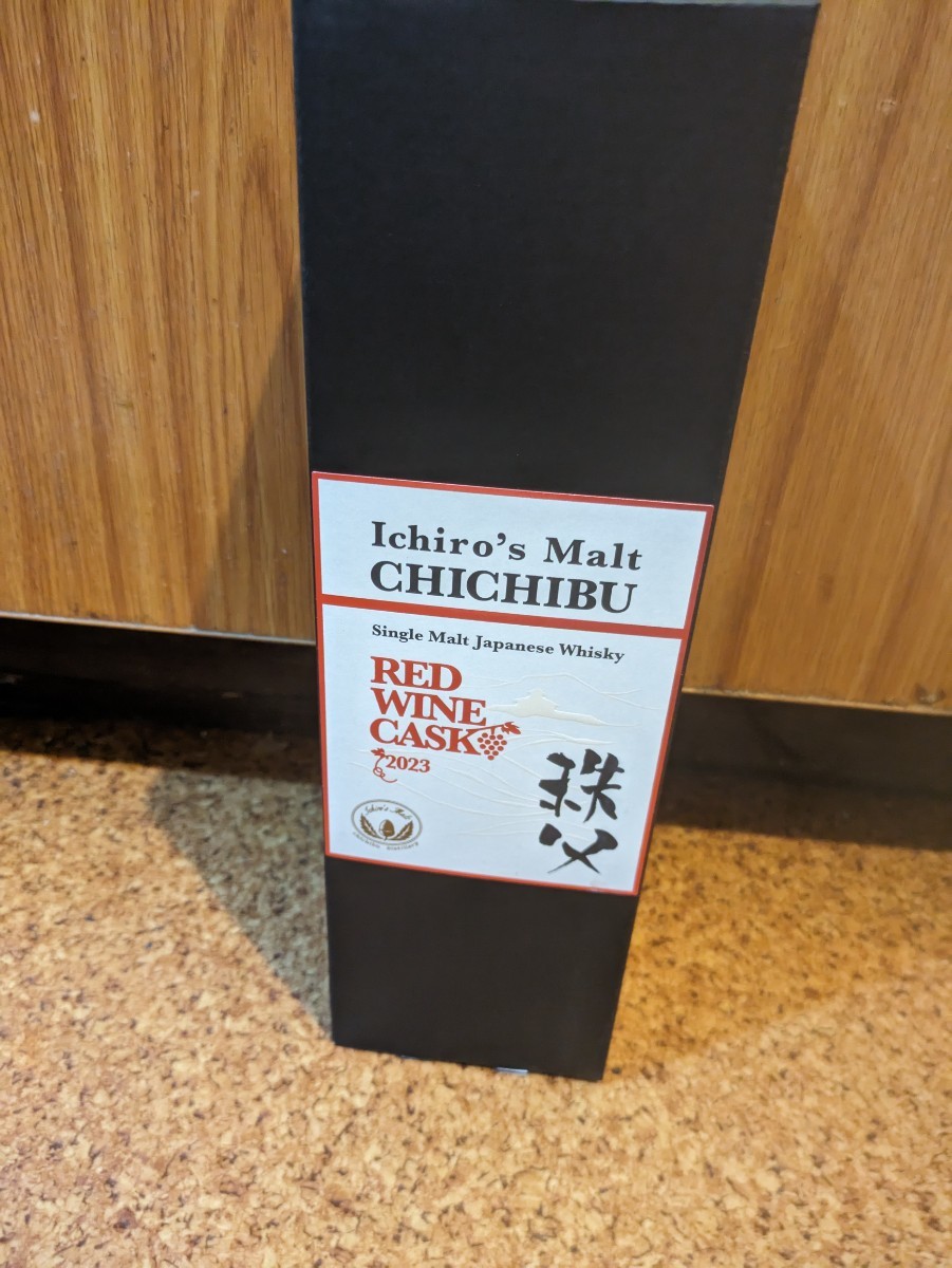 【未開栓】Ichiro's Malt red wine cask イチローズモルト 秩父 レッドワインカスク 2023 ウイスキー 700ml 50% 箱付　_画像2