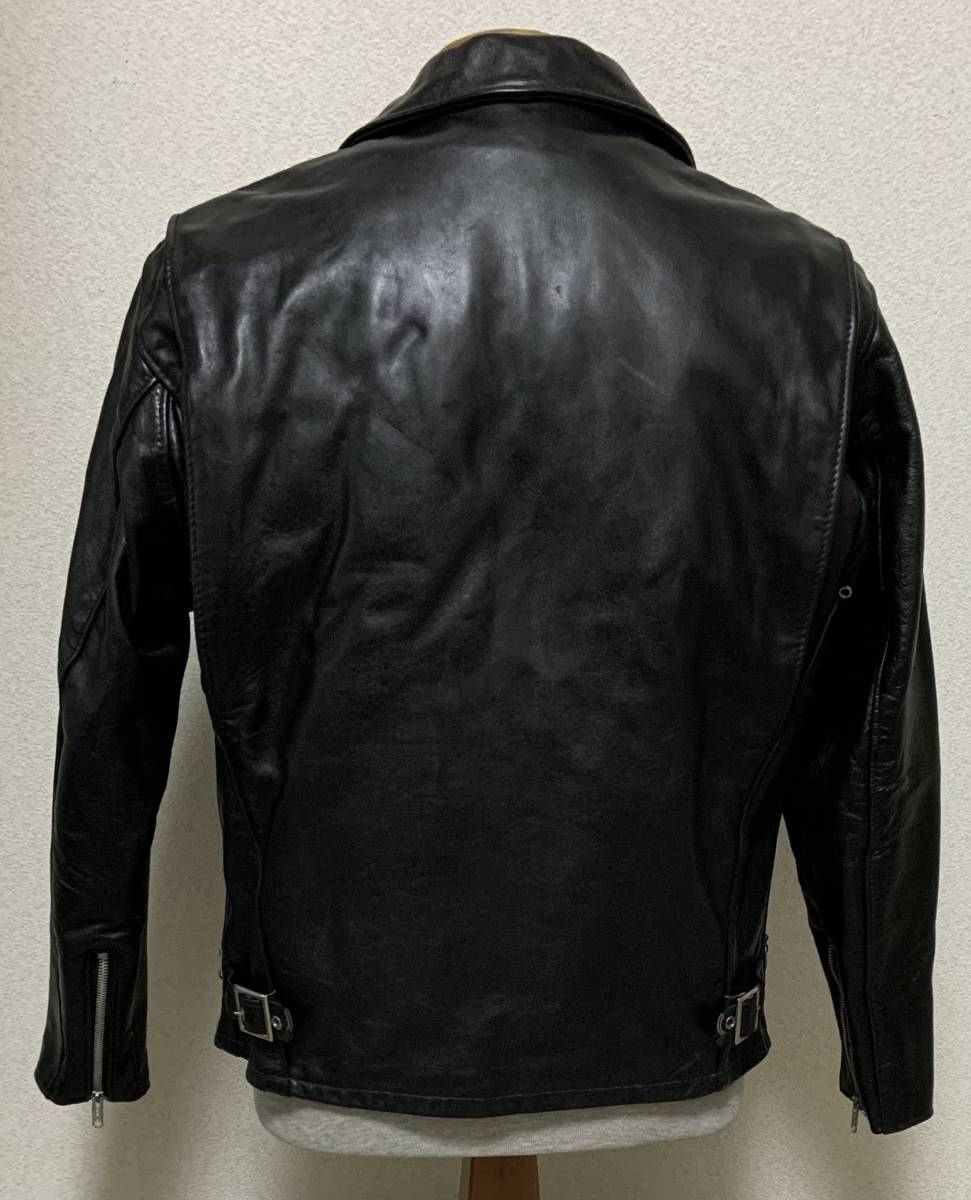 ②schott【38】152 ライナー付米国製 シングルライダース 牛革 ②schott【38】152 ライナー付米国製 シングルライダース 牛革