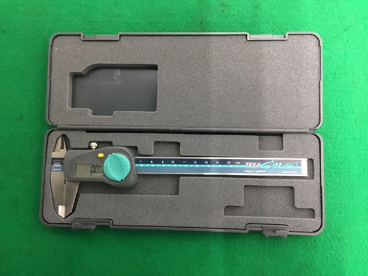 [ secondhand goods ]TESA CAL IP67 digital vernier calipers / IT1KQT0G0U54