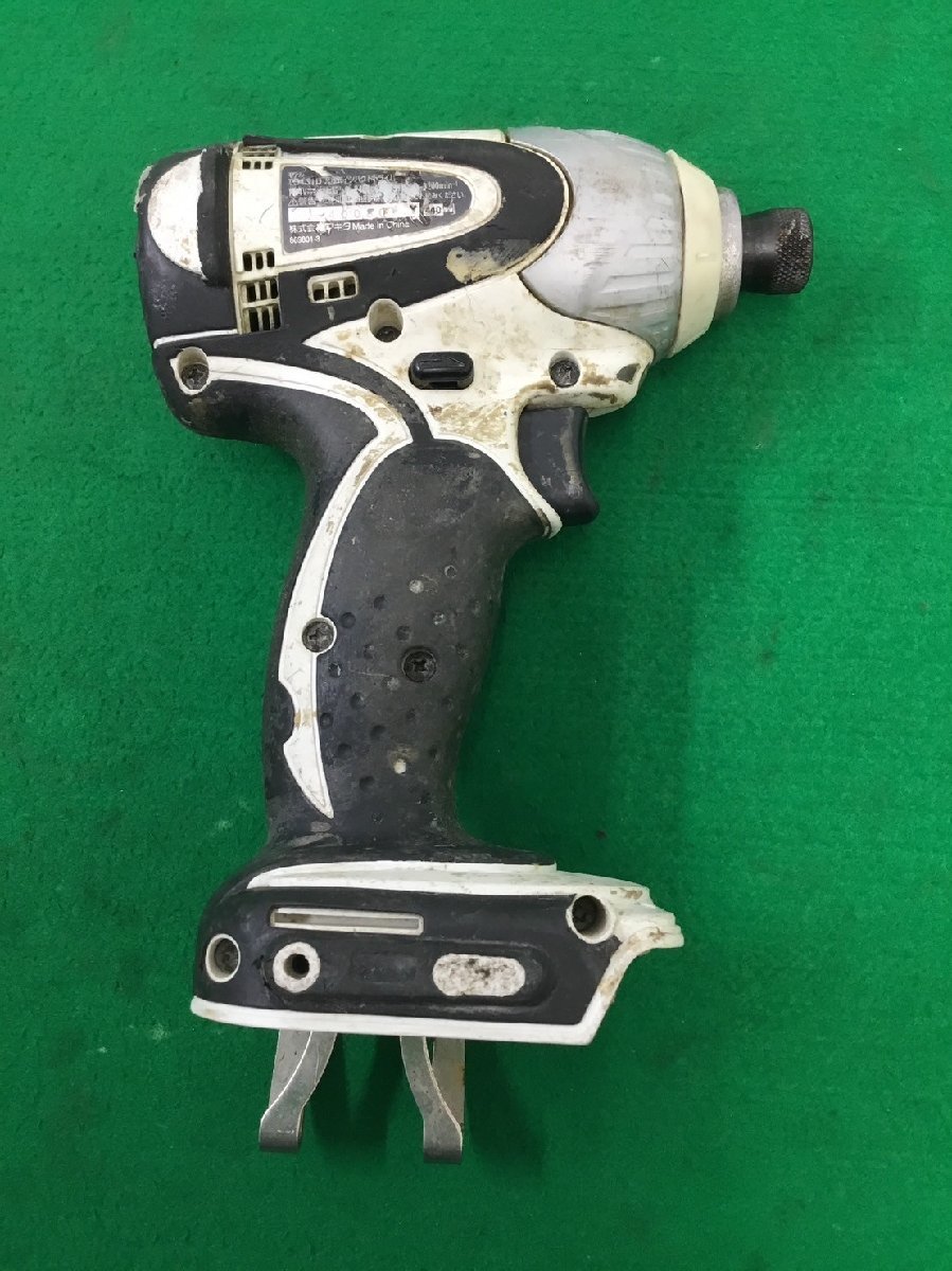 【中古品】★makita(マキタ) 14.4v充電式インパクトドライバ 白(本体のみ) TD131DZW IT92JFDJGP1K_画像2