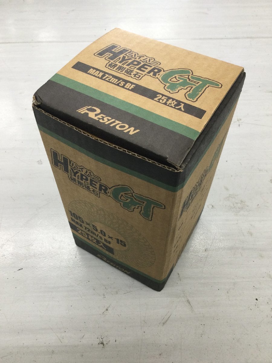 [ unused ] RESITON HYPER GT grinding wheel 105x5.0x15 25 sheets entering ITCCNQWSI88W