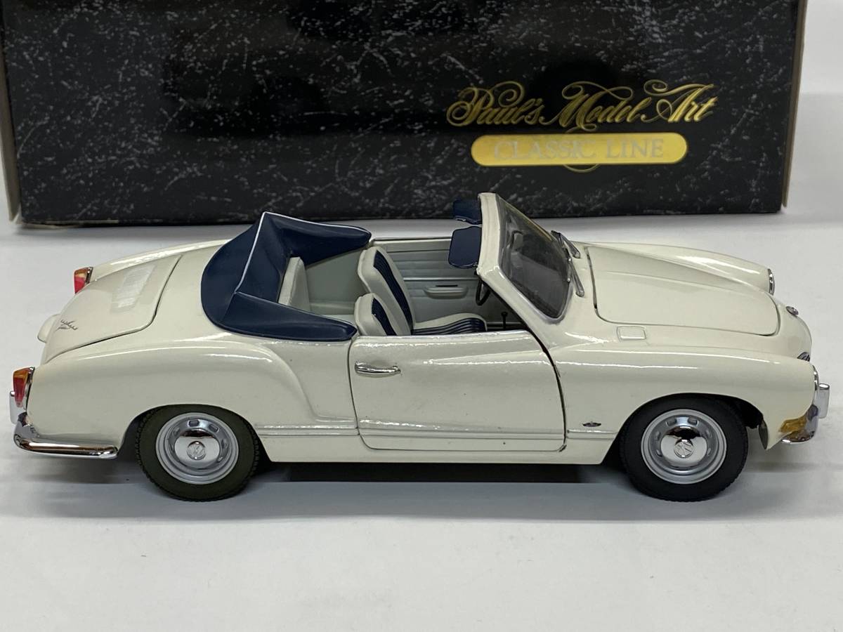 ミニチャンプス（PMA） ☆ 1/24 VW カルマンギア カブリオレ / クリーム ☆_画像4