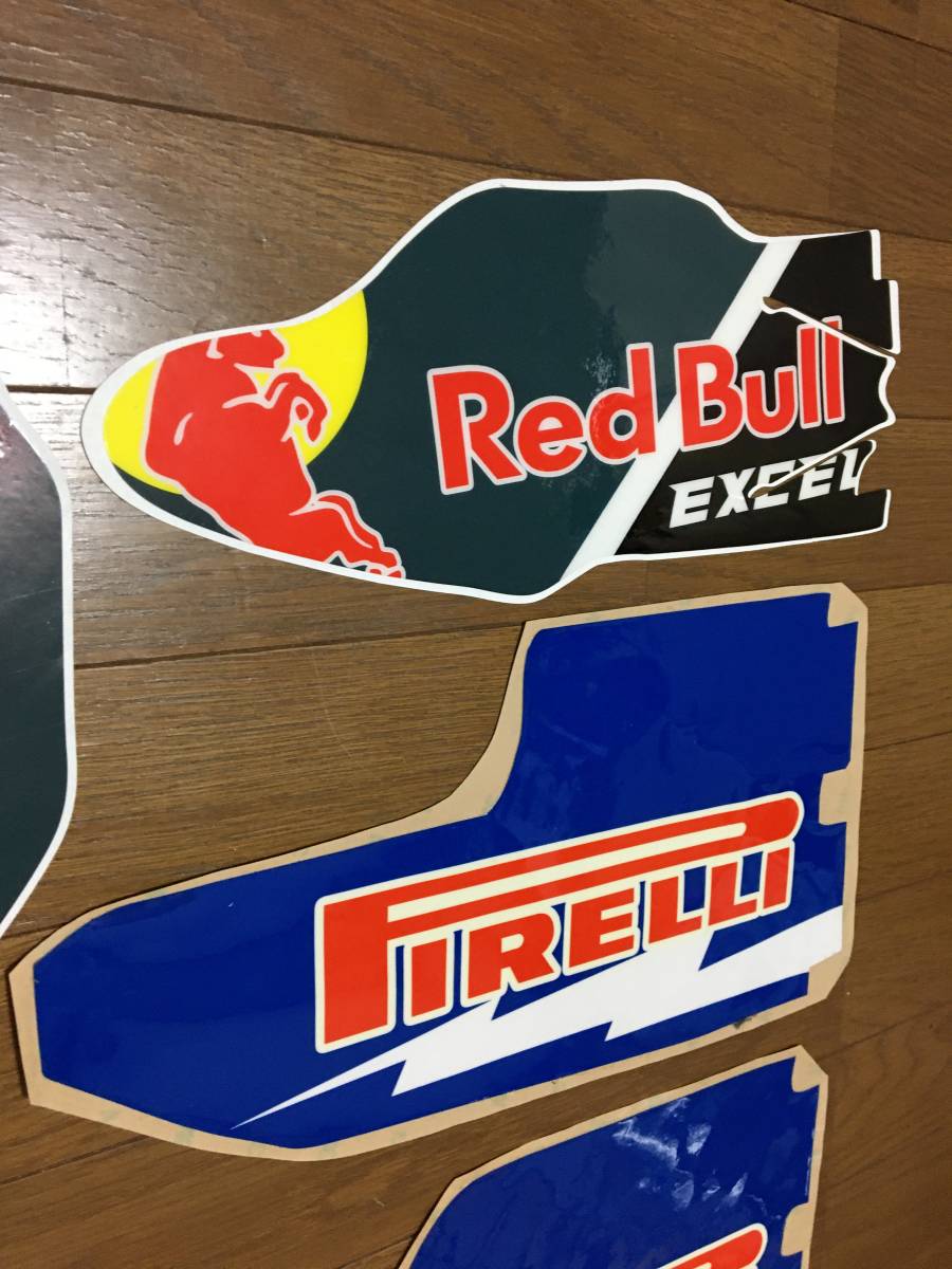 ■RED BULL / PIRELLI■フロント用など■ステッカー、デカール■_画像5