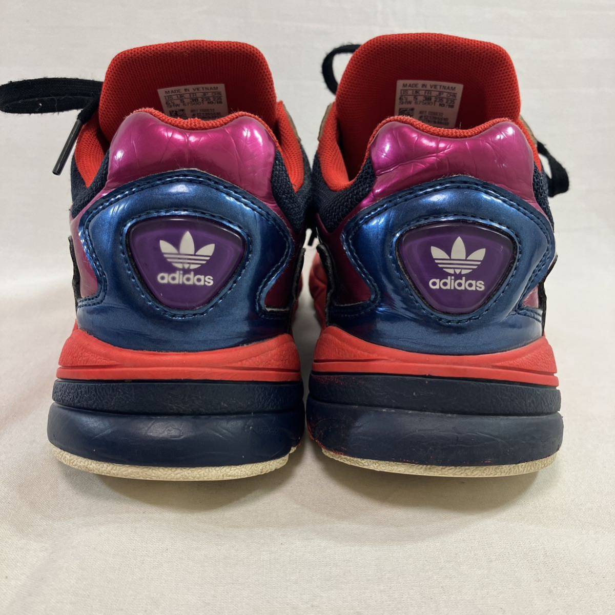 adidas アディダス ladies レディース　スニーカー　ADIDASFALCON W アディダスファルコン CG6632 NVY/NVY size:23.5cm