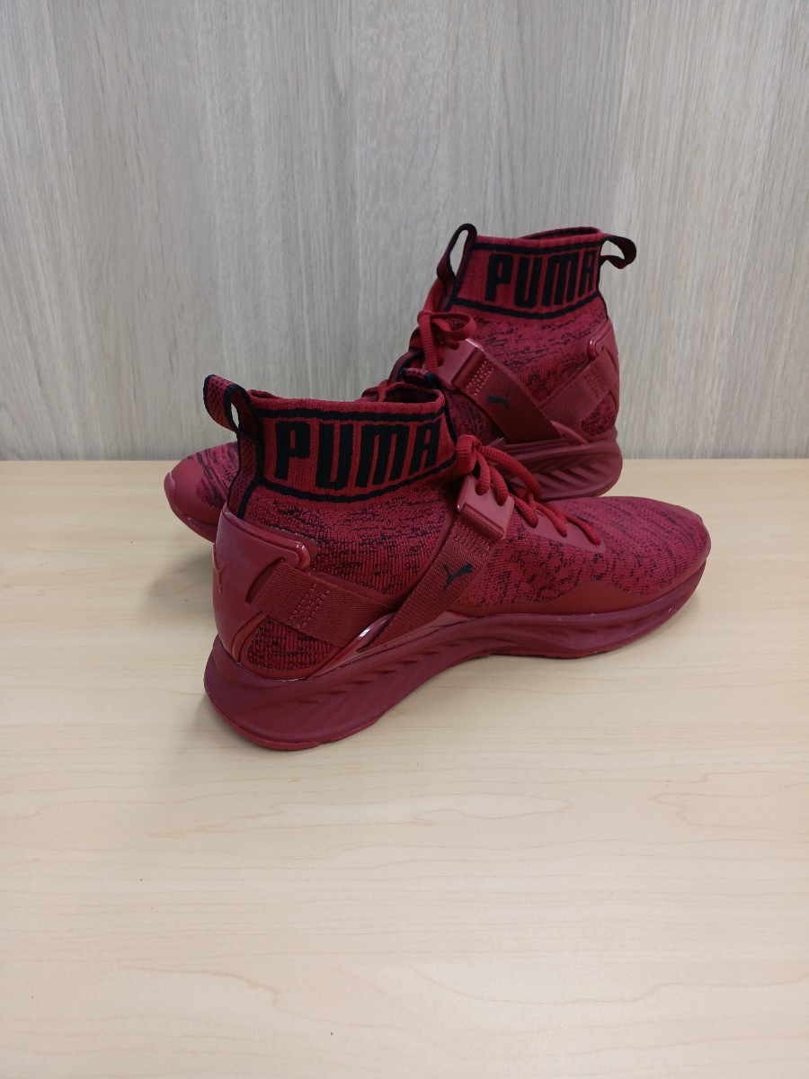 ★★～1円スタート～PUMA　プーマ　EVOKNIT イグナイト　スニーカー　赤　RED　27cm★★_画像2