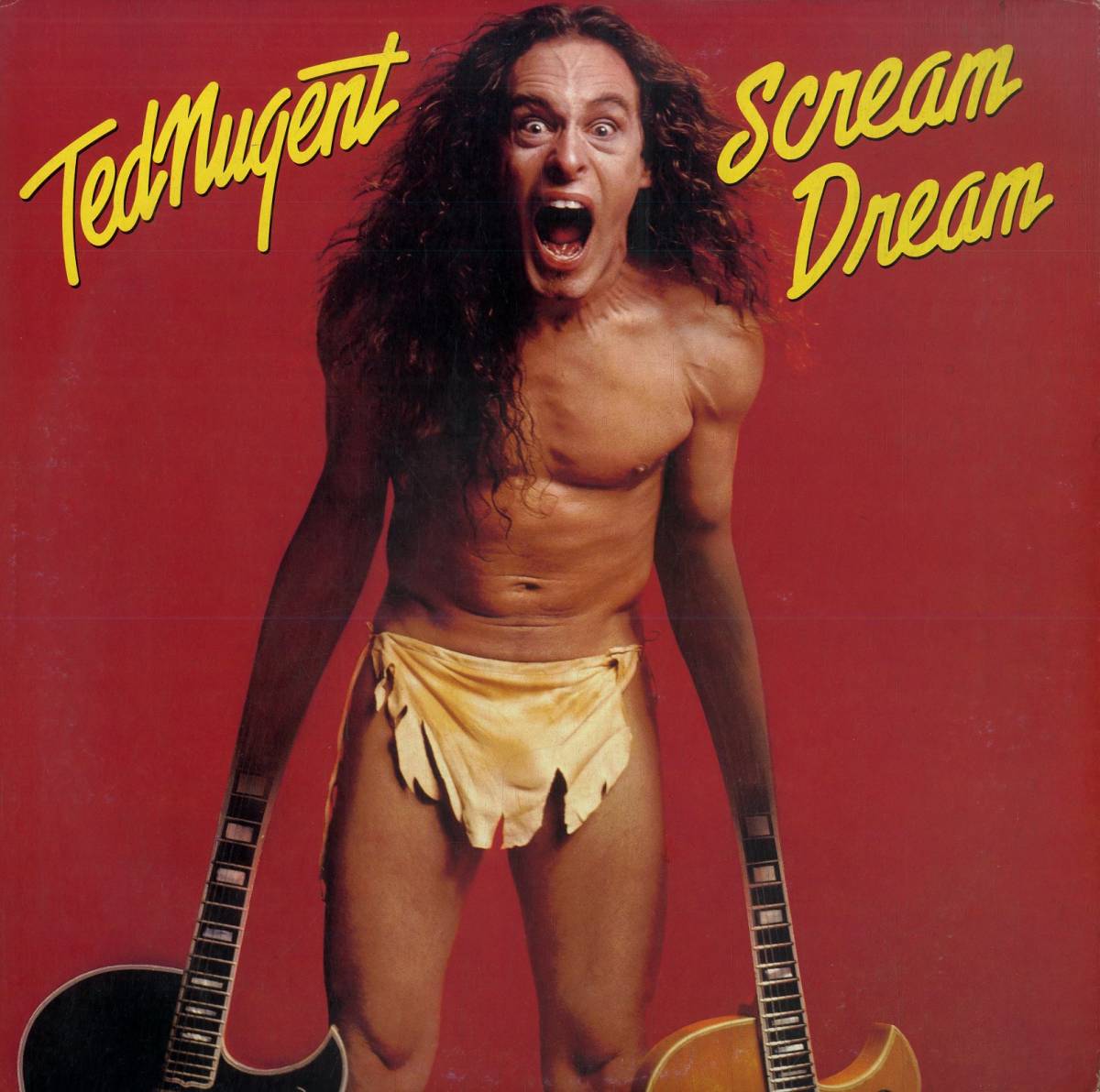 A00554103/LP/テッド・ニュージェント(TED NUGENT)「Scream Dream (1980年・25-3P-214・ハードロック)」_画像1