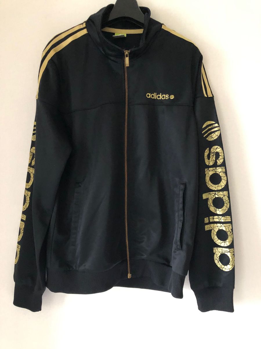 adidas トラックジャケット ジャージ3ストライプ 黒金 NEO LABEL adidas トラックジャケット ジャージ3ストライプ 黒金 NEO LABEL