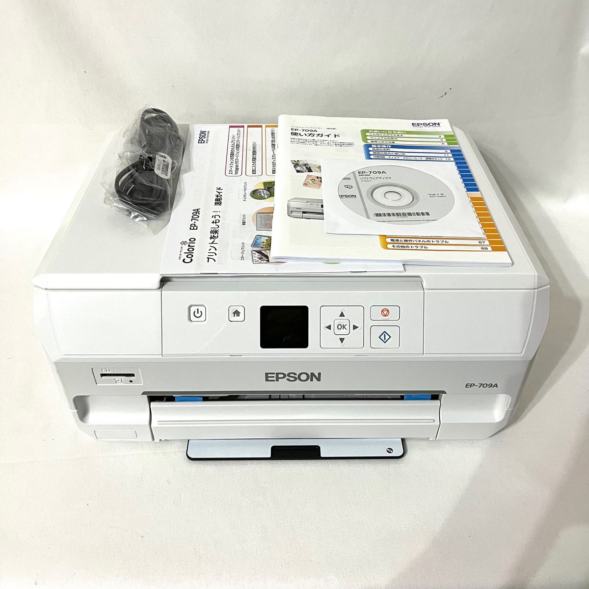 EPSON EP-709A 気持ち良く プリンター・スキャナー ジャンク品 EPSON EP-709A 気持ち良く プリンター・スキャナー ジャンク品