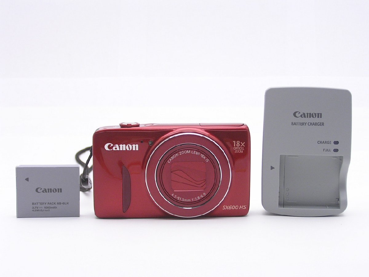 ★ハローカメラ★8115 Canon PowerShot SX600 HS ( 4.5-81.0mm F3.8-6.9 ) 1600万画素.【美品】【付属品あり】動作品 1円スタート 即決有り_画像1