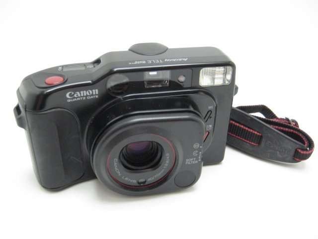 ★ハローカメラ★7822 Canon キャノン オートボーイ ルナ TELE 40/70mm [シャッター.ストロボ発光OK] 動作品 1円スタート 即決有り_画像3