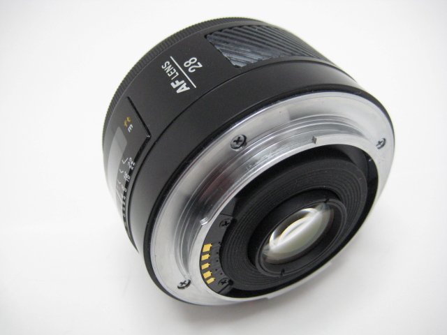 ★ハローカメラ★8016 MINOLTA AF 28mm F2.8/ SONY α 使用可 (AF動作OK) 動作品、現状　1円スタ－ト　即決_画像4