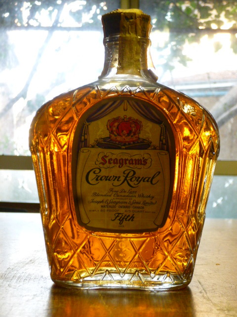 通関済「クラウンロイヤル」1962年紙封 61年昔 ”酒精飲料” 80PROOF 4/5QUART Seagram's「Crown Royal」”Fifth”表示 　CRR-1962-1220-A_画像7