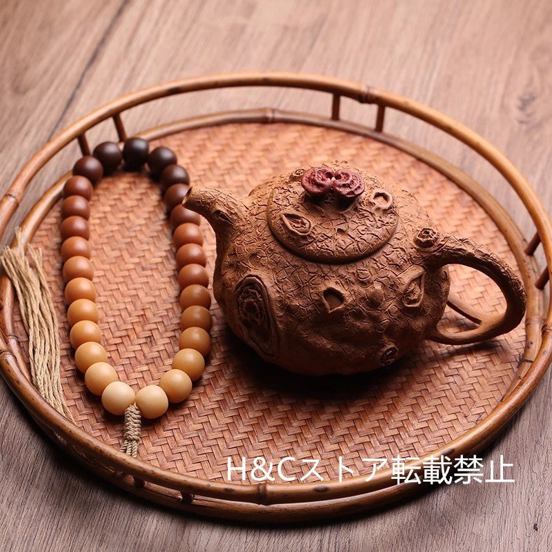 職人手作り 陶器 煎茶道具 茶壺 茶壷 急須 茶器 茶道具 容量：290ML_画像4