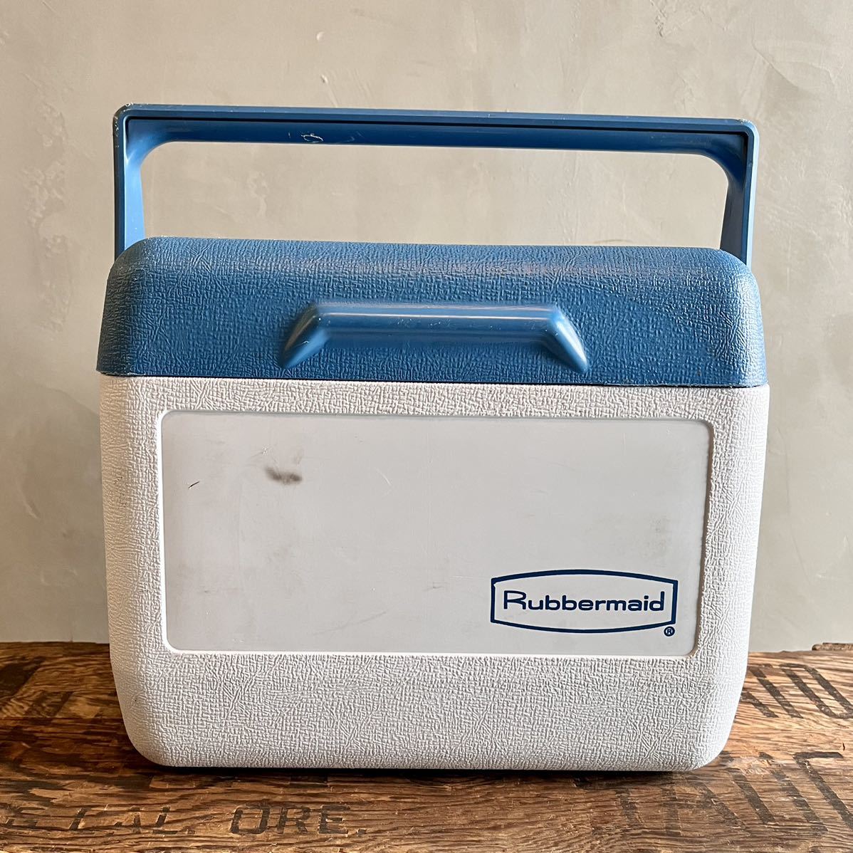 【USA vintage】Rubbermaid クーラーボックス ランチボックス　アウトドア 小さめ　アメリカ　ビンテージ_画像1