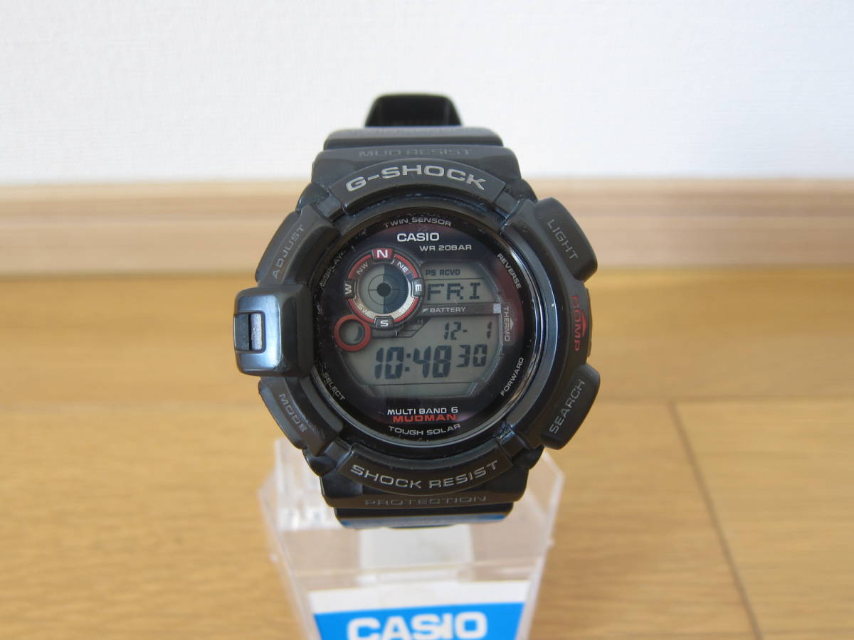 CASIO G-SHOCK マッドマン GW-9300-1JF【電波ソーラー・ツインセンサー