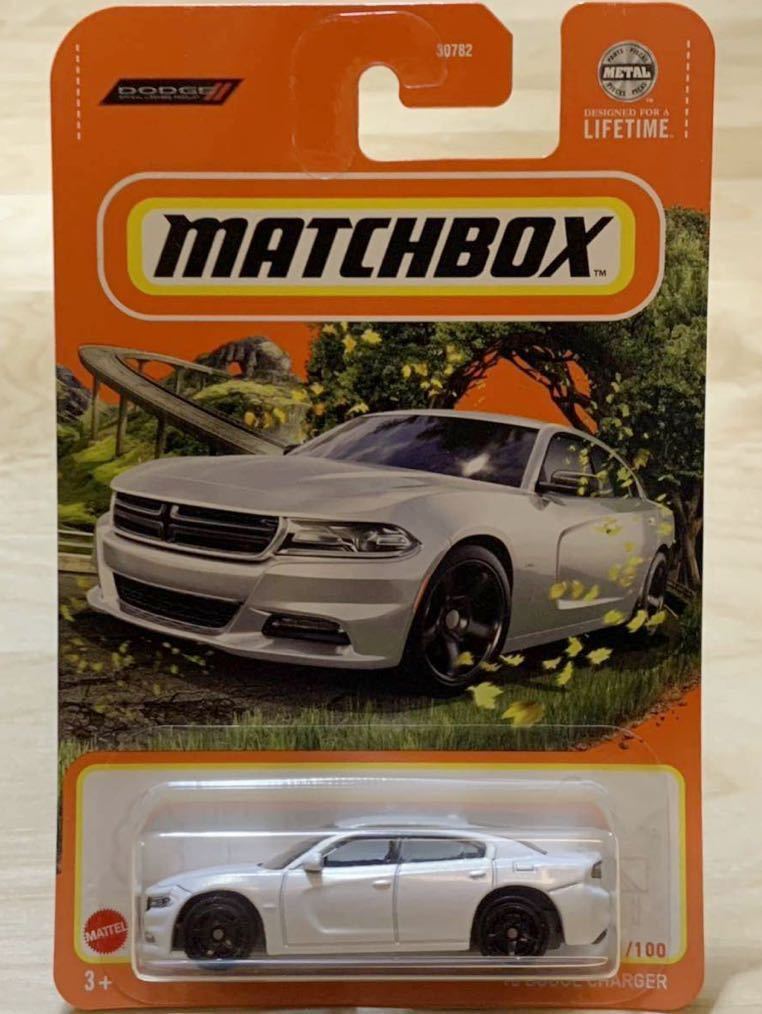 【新品：未開封】MATCHBOX マッチボックス 2018年 ダッジ チャージャー / DODGE CHARGER [パールホワイト]_画像1