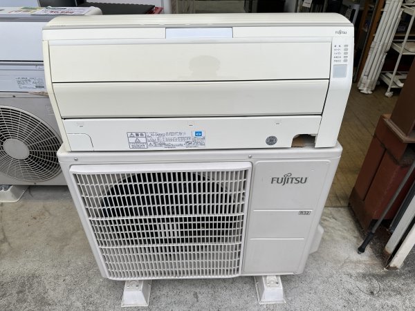 FUJITSU nocria 2015年 4.0kw 14畳用 200V 冷暖房ルームエアコン AS-S405KS2_画像1