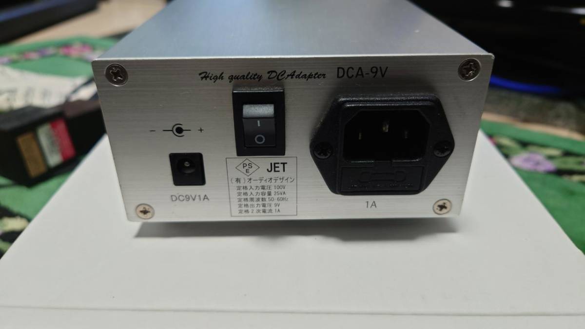 オーディオデザイン　オーディオ用超低ノイズDCアダプター『DCA-9V』_画像8