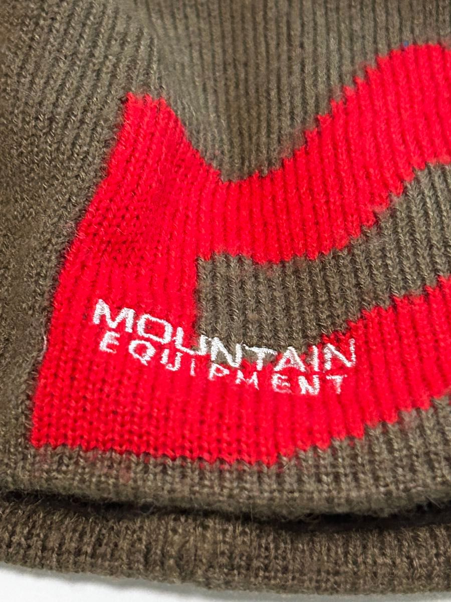 マウンテンイクイップメント　mountain  equipment  ビーニー　ウール　wool 50％  ニット帽