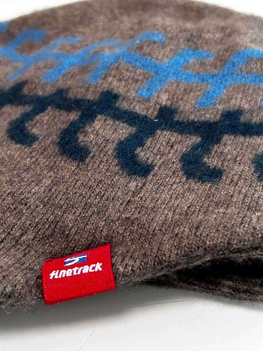 ファイントラック finetrck ビーニー　ニット帽　anti fog syste メリノウール　90％　wool 