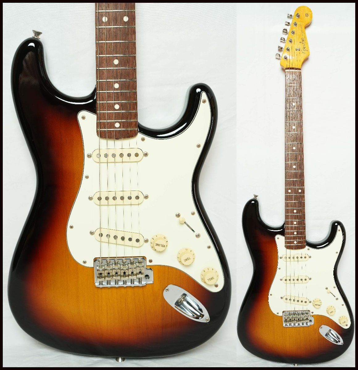 ★Fender Japan★ST62-TX Stratocaster 3TS ストラトキャスター USA製テキサススペシャルPU搭載モデル 状態良好 2010-2012年製★_画像1