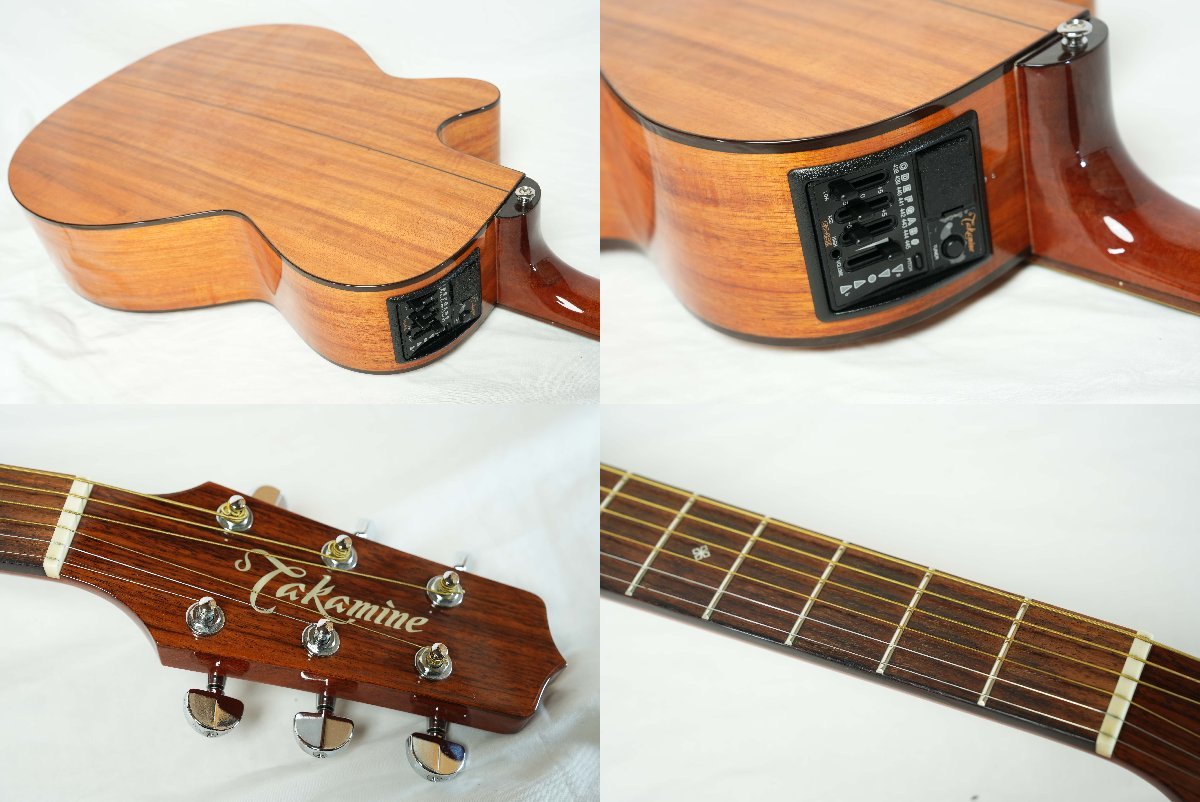 ジャンク扱い タカミネ製エレアコPTU500SP-K2 Yahoo!オークション - TAKAMINE PTU-500SP-K2 エレアコ