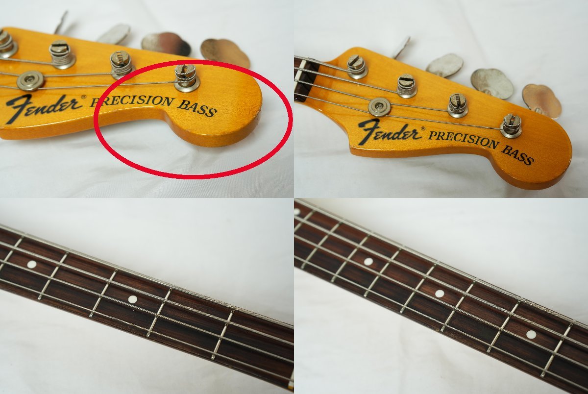 *Fender Japan*PB70-70US OWH Precision base US-VINTAGE pick up installing 1997-2000 year made made in Japan *