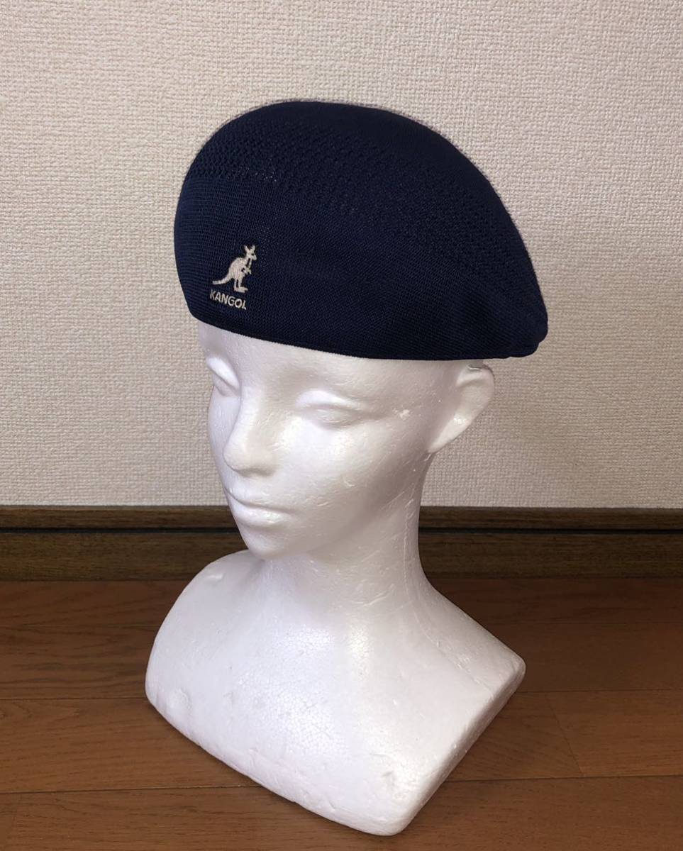  new goods KANGOL Tropic 507 Ventair K3208HT M Kangol Toro pick vent air hunting cap cap beret navy navy blue 504 man and woman use 