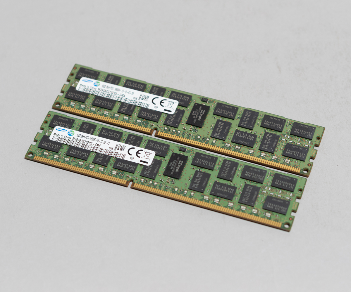 1866MHz 16GB 2枚組 合計 32GB MacPro用メモリー 2013 モデル用 240pin DDR3 14900R RDIMM 2009 2010 2012 Z620 Z820 動作確認済 #1208Bの画像1