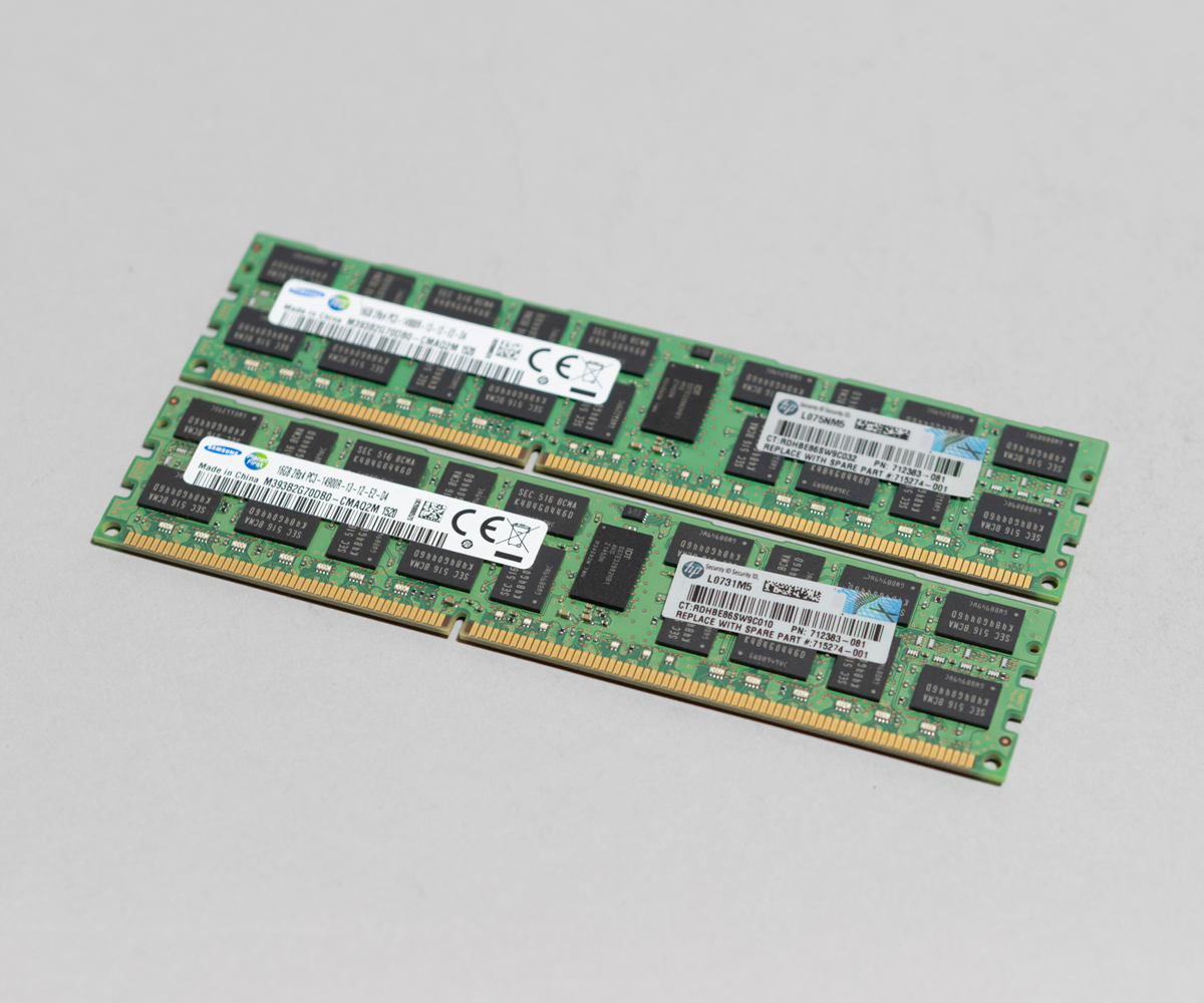 1866MHz 16GB 2枚組 合計 32GB MacPro用メモリー 2013 モデル用 240pin DDR3 14900R RDIMM 2009 2010 2012 Z620 Z820 動作確認済 #1208C_画像1