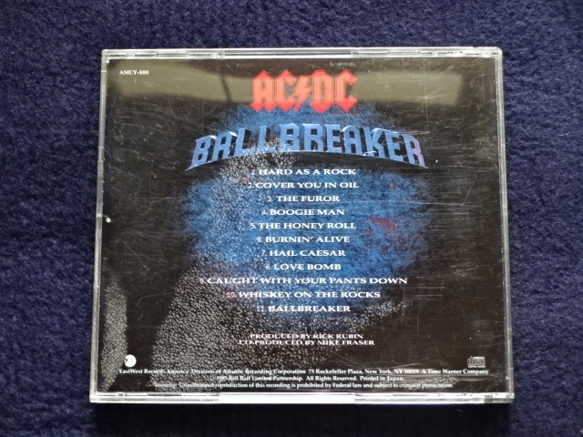 CD　AC/DC　ボールブレイカー　洋楽　ロック　音楽　帯付_画像3