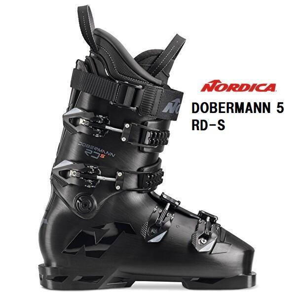 23/24Newモデル NORDICA DOBERMANN 5 RD-S 26/26.5cm ノルディカ ドーベルマン 5代目 Flex120-140 ワイズ93mm 新品・送料込みの画像1