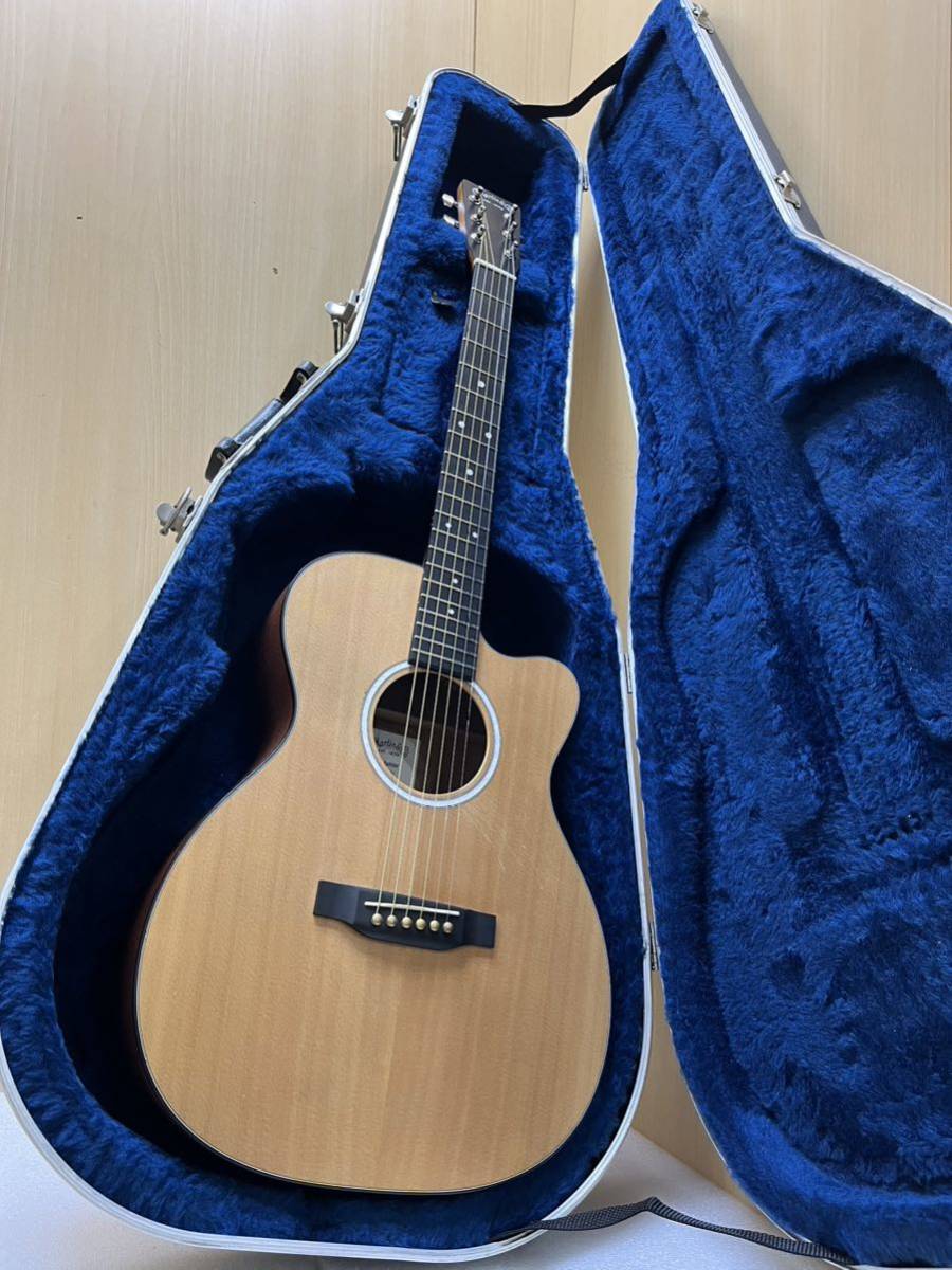 YK8590 Martin 000 Junior 10E アコースティックギター　マーチン　弦楽器　ケース付　動作品_画像1