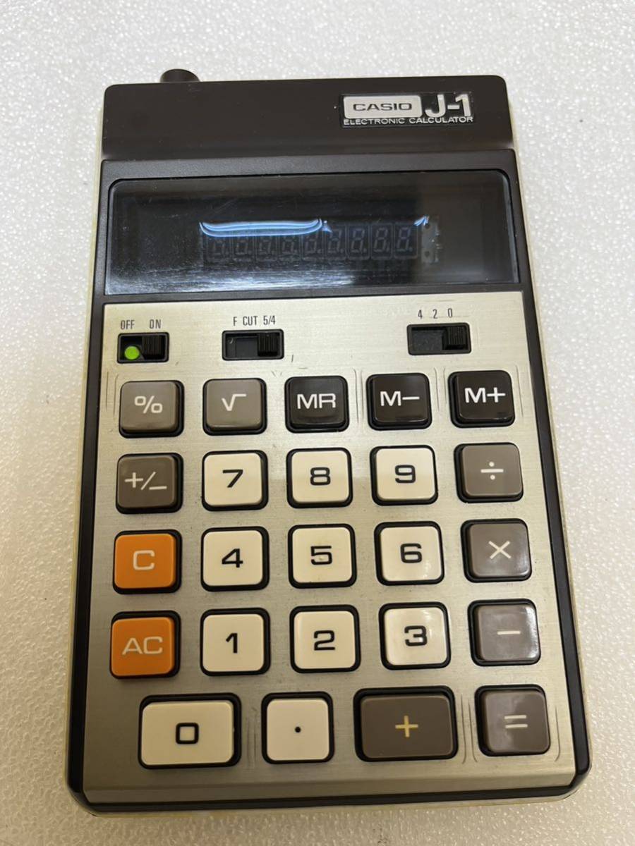 YK8978 калькулятор 3 пункт суммировать CASIO/ Casio JS-10|DS-1B|J-1( электризация ng) текущее состояние товар 1228