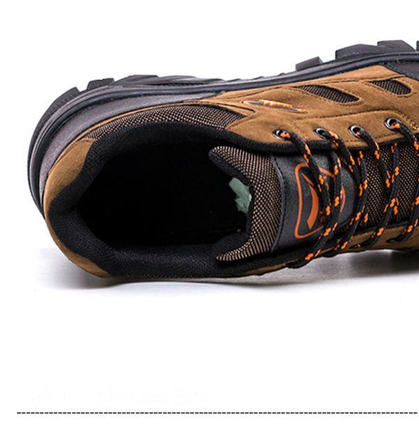 登山靴 新品 未使用 トレッキングシューズ 防水 疲れない スポーツ 運動靴 アウトドア カジュアル ブラウン 25.5cm_画像3